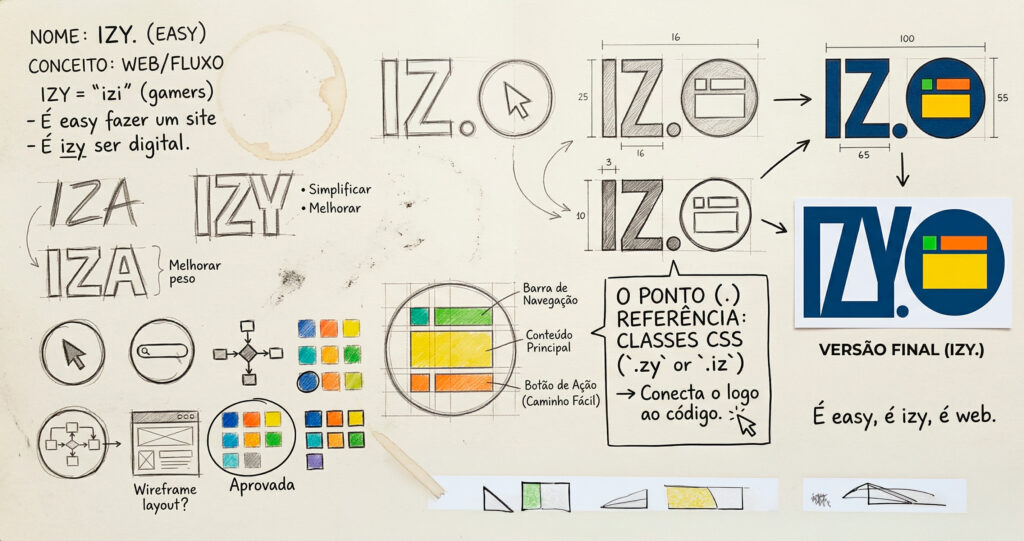 Wireframe IZY